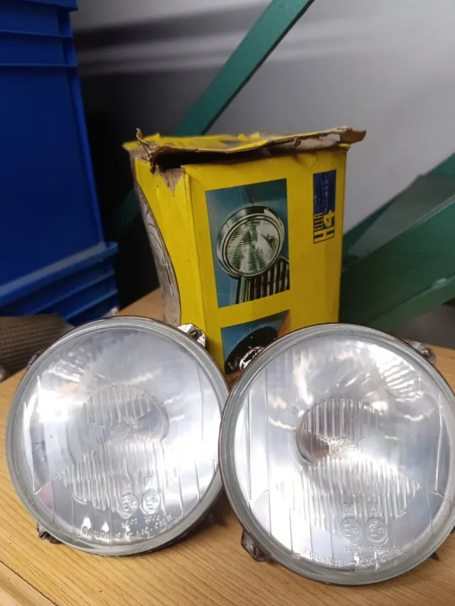 Ópticas Hella Halogen H4 R4 (2 unidades)