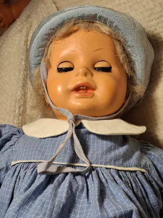 Bambolotto Bonomi antico h.70cm