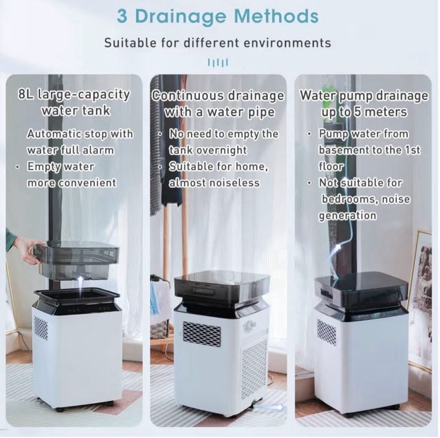 Deumidificatore 50L/giorno