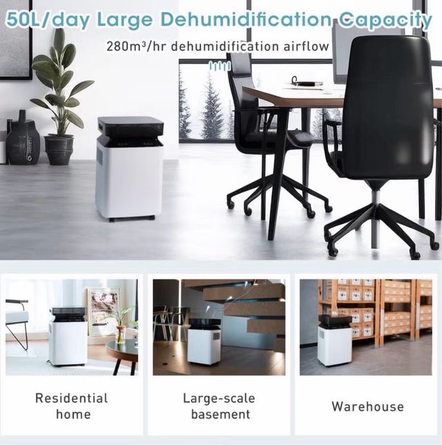 Deumidificatore 50L/giorno