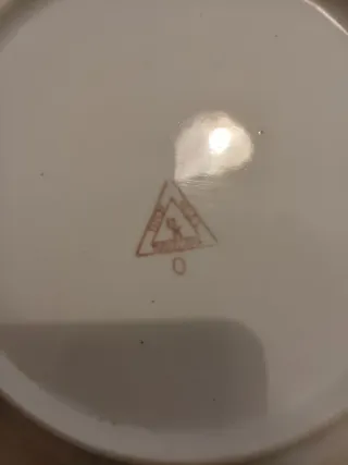 Piatti Porcellana Titov Veles Jugoslavia 2 pz