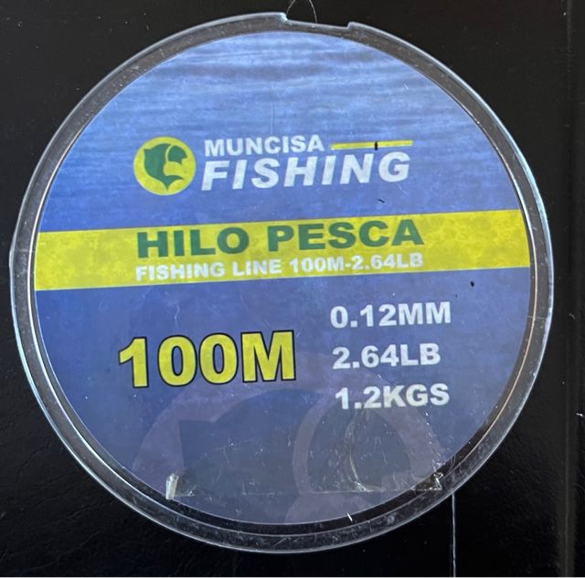 Hilo de Pesca 0.12mm GRATIS