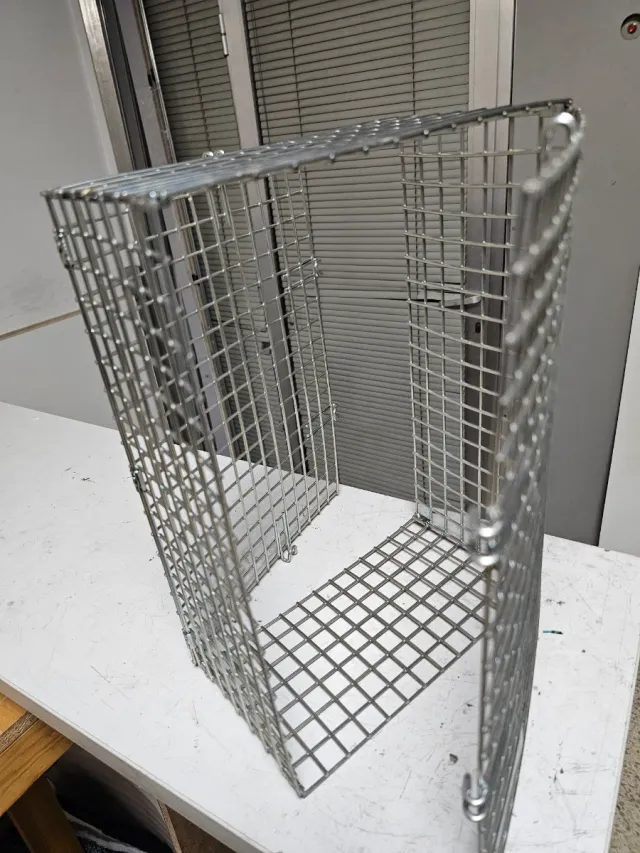 Jaula plegable 35x25x15