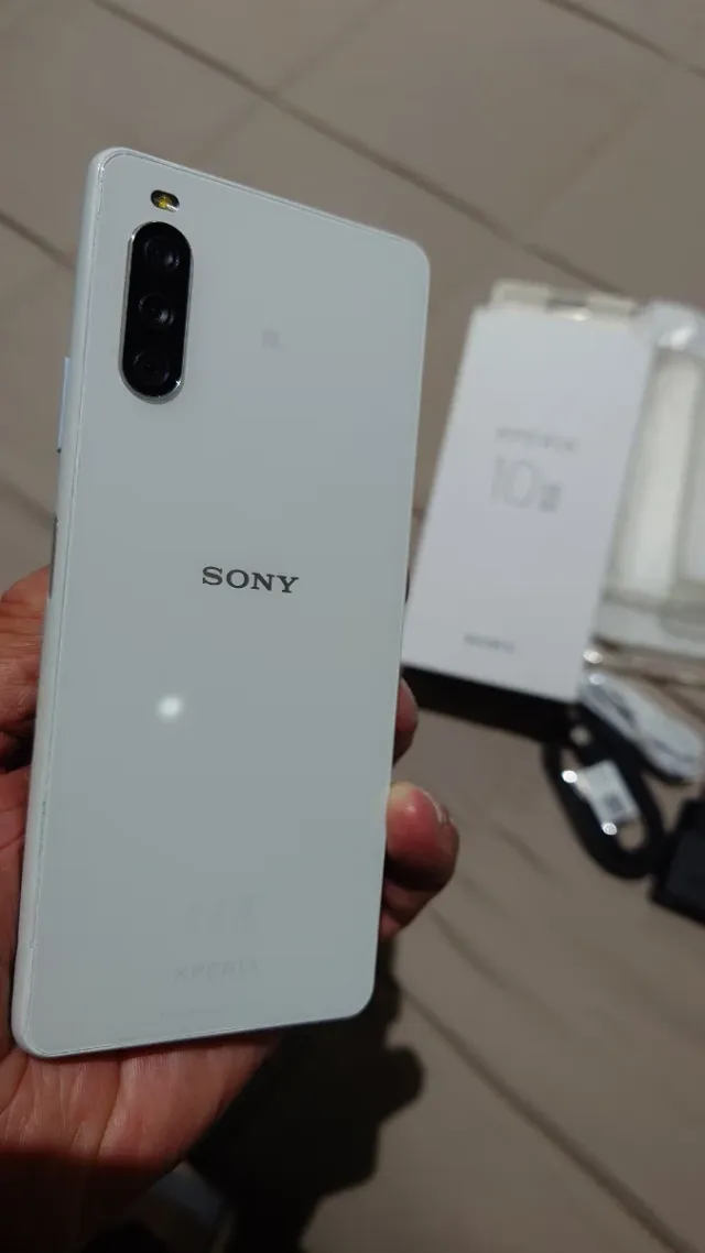 Sony Xperia 10 III Branco + Acessórios