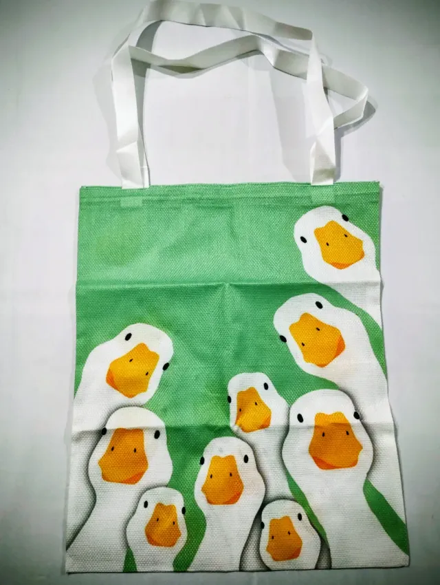 Bolsa o bolso de Poliéster con diseño de patos