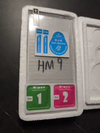 Xiaomi Redmi Note 8 Pro + nuovo vetro temperato