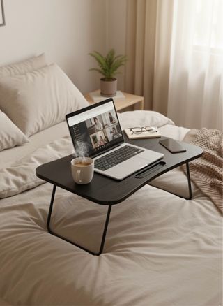 Mesa dobrável para portátil