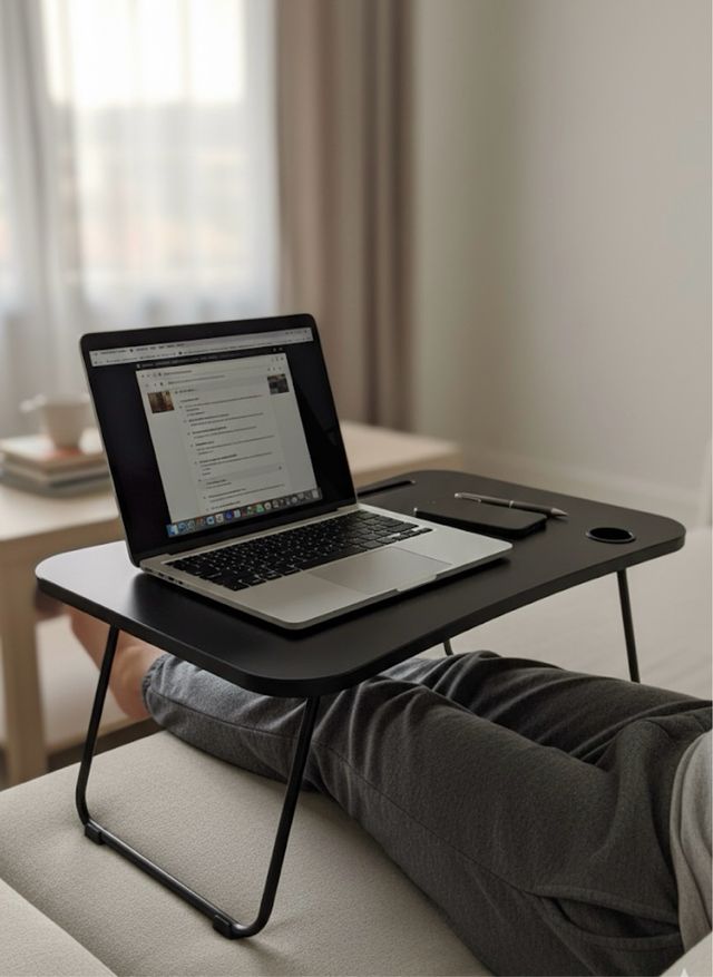 Mesa dobrável para portátil
