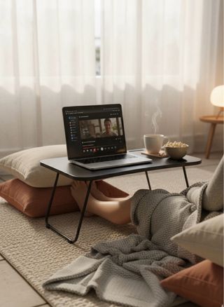 Mesa dobrável para portátil