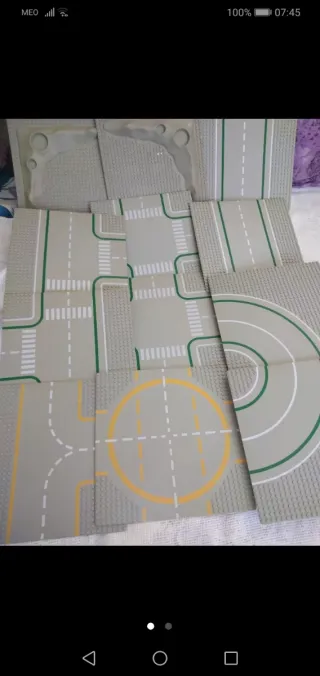 12 Placas Base Lego Originales