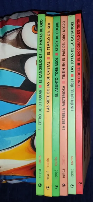 COLECCIÓN LIBROS TINTÍN