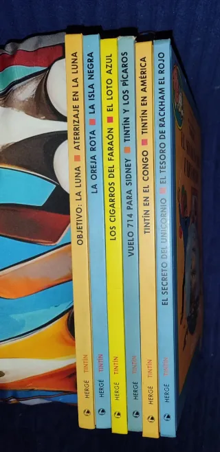 COLECCIÓN LIBROS TINTÍN