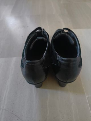 Valleverde Scarpe Invernali Nere con Tacco a zeppa