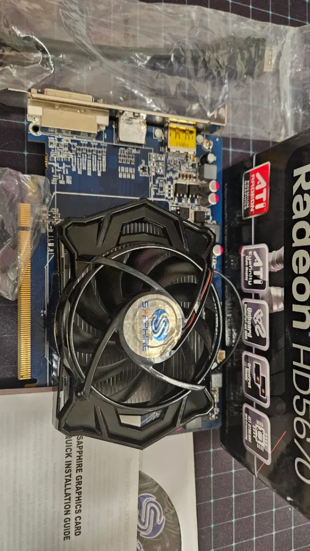 Sapphire HD5670 512MB GDDR5 Tarjeta Gráfica.