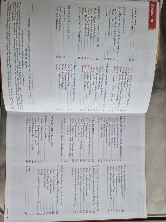 Histoire géographie 6e