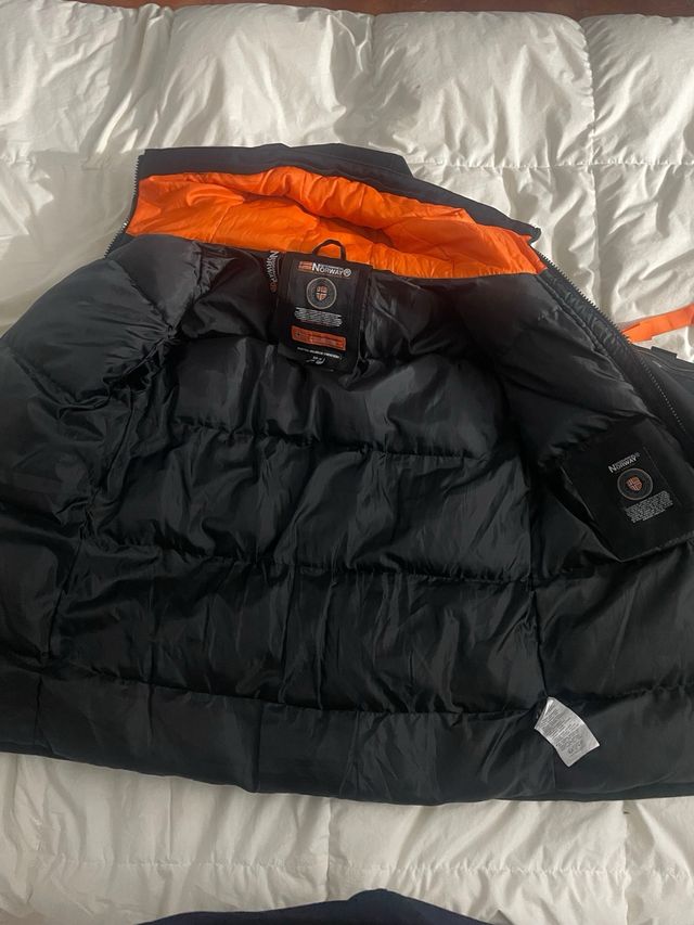 Chaqueta Geographical Norway Negra Talla M