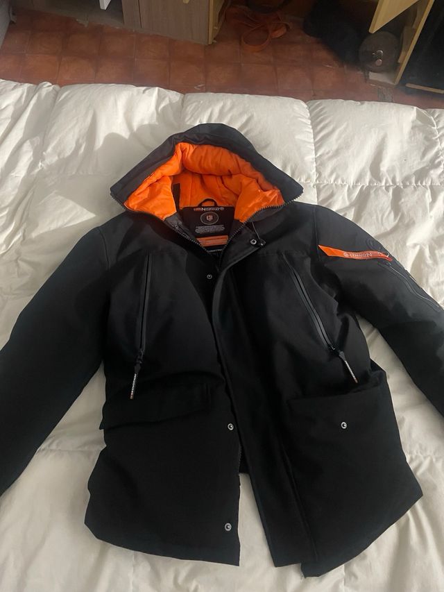 Chaqueta Geographical Norway Negra Talla M