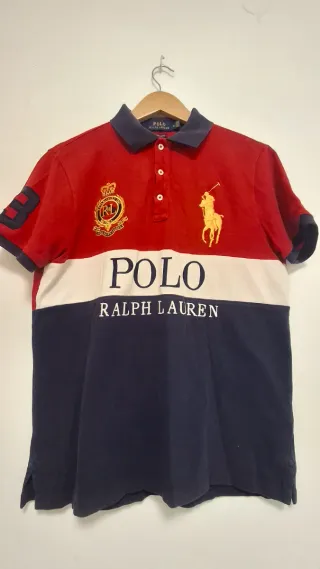 Polo Ralph Lauren Camiseta Roja y Azul