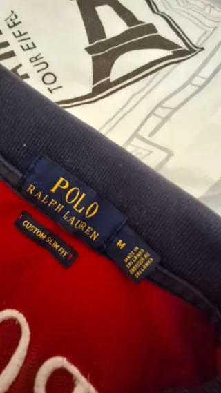 Polo Ralph Lauren Camiseta Roja y Azul