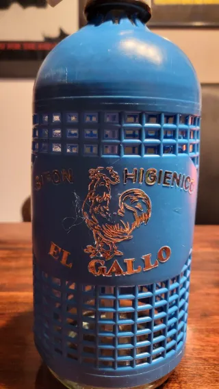 Sifón El Gallo Madrid Azul