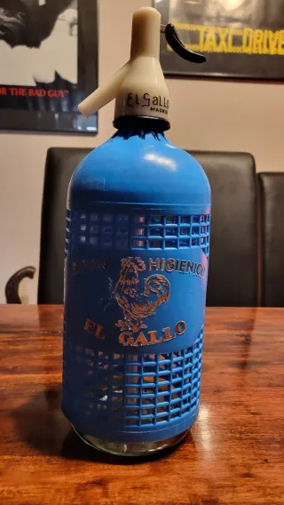Sifón El Gallo Madrid Azul