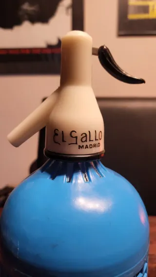 Sifón El Gallo Madrid Azul