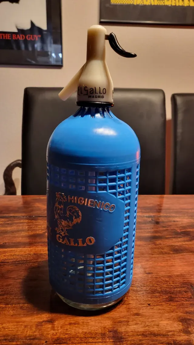 Sifón El Gallo Madrid Azul