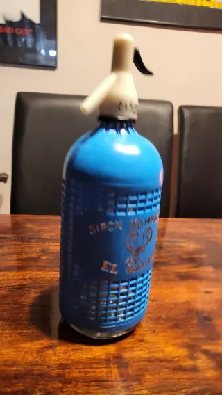 Sifón El Gallo Madrid Azul