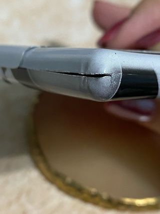 Pitillera Audrey Hepburn Firma Morada