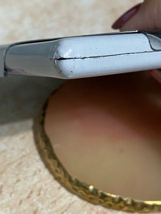 Pitillera Audrey Hepburn Firma Morada