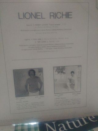 Vinilo Lionel Richie Can't Slow Down