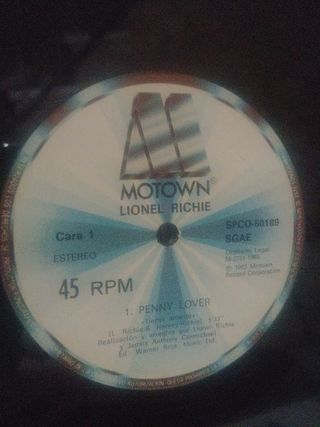 Vinilo Lionel Richie Can't Slow Down