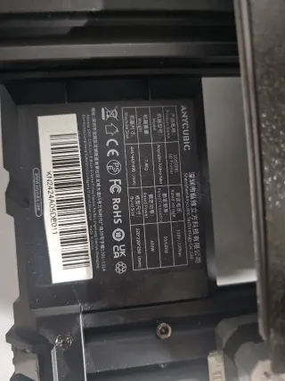 Impresora 3D Anycubic Negra y Azul