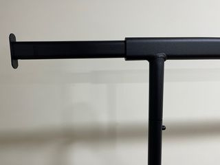 Burrito Perchero Ropa Metálico con Ruedas 2m