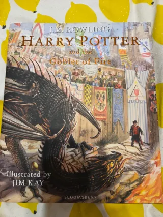 HARRY POTTER ILUSTRADOS 3 y 4 EN INGLES