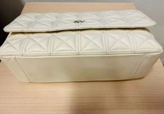 Bolso Piel Roberto Verino Beige Dorado