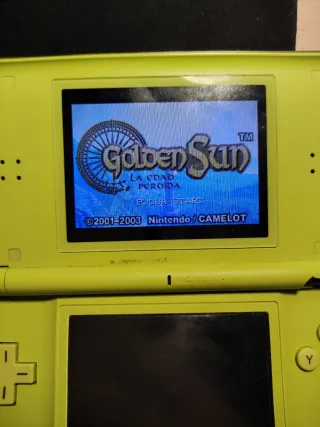 Golden Sun La Edad Perdida Nintendo GBA