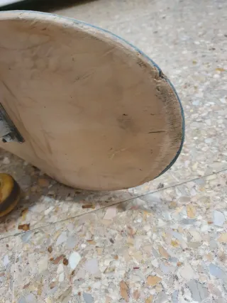 Skate nubba con diseño de mujer