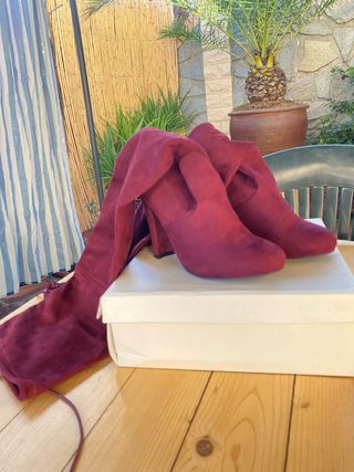 Botas altas con tacón