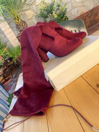 Botas altas con tacón