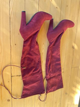 Botas altas con tacón