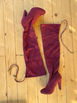 Botas altas con tacón