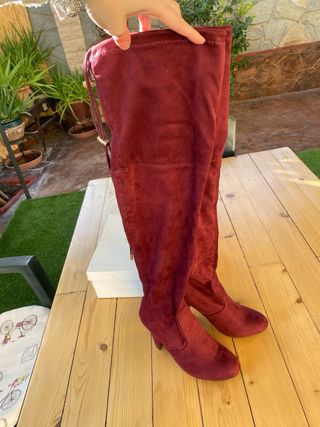 Botas altas con tacón