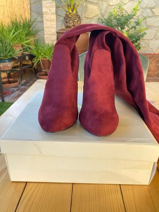 Botas altas con tacón