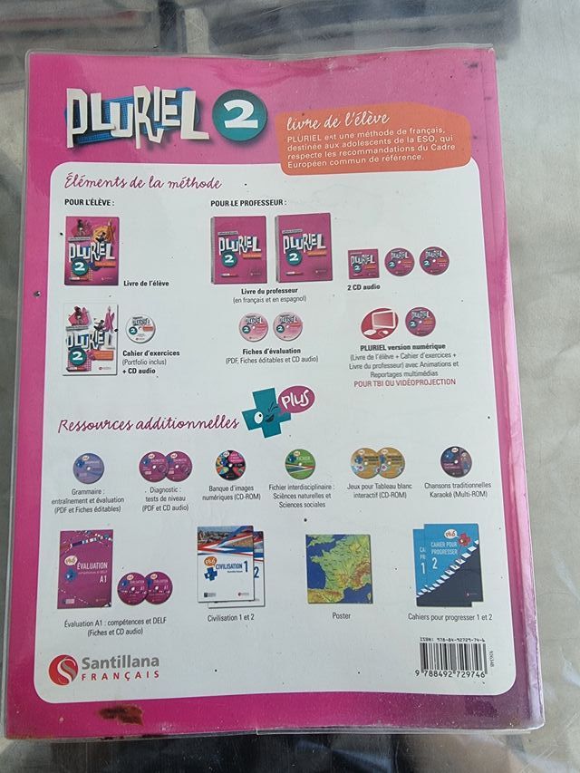 PLURIEL 2 LIVRE L'ÉLÈVE