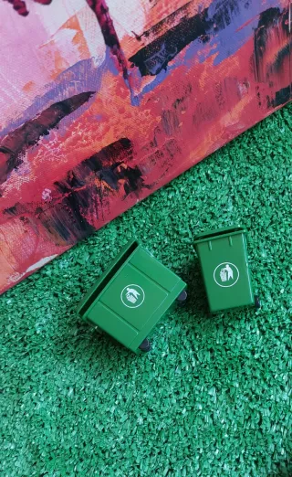 Pack 6 Mini Cubos de Basura Reciclaje