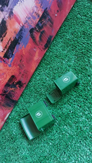 Pack 6 Mini Cubos de Basura Reciclaje