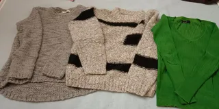 Jersey lana tricotado Regalo Mango y Berska Chica