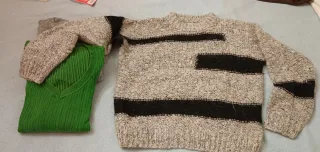 Jersey lana tricotado Regalo Mango y Berska Chica