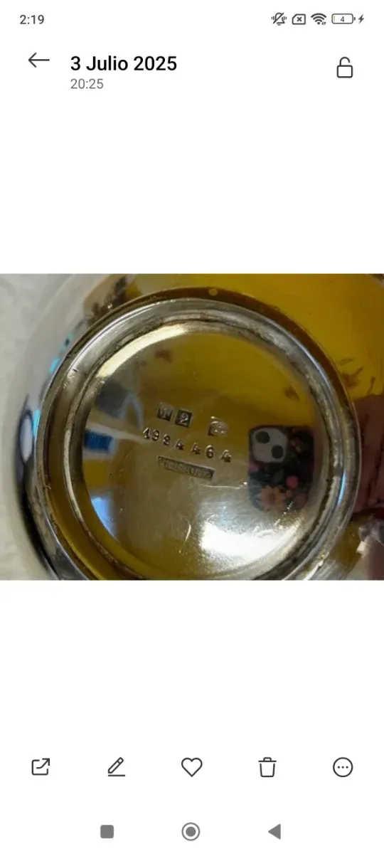 Taza Colección Plata Christofle